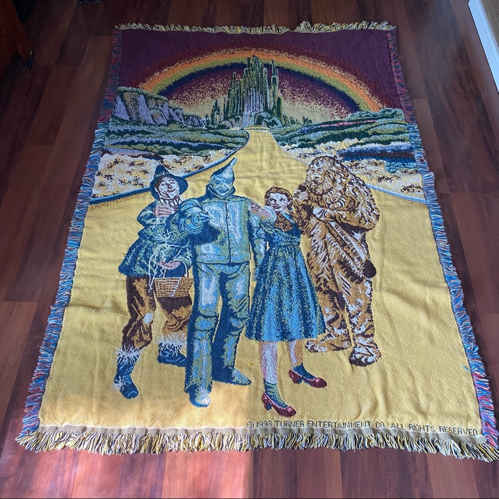 Wizard of Oz throw blanket tapestry
